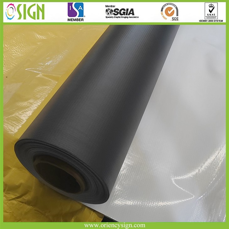Black Back Banner Material factory
